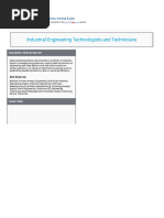 Occupation Profile For Industrial Engineering Technologists and Technicians CareerOneStop 1