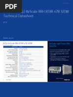 Nokia AZQJ 475244A AirScale RRH 8T8R n78 320W Tds