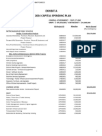 FY 2024 Capital Spending Plan