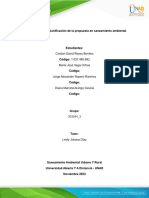 Fase 4 - Análisis y Planificación de La Propuesta en Saneamiento Ambiental