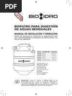 Biohidro Modelo 600 Litros