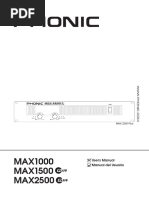 Um MAX1000 1500plus 2500plus en Es