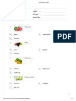 Soal Bahasa Inggris Buah 2