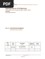 HB - Div 09 21 16 - Gypsum Board Assemblies