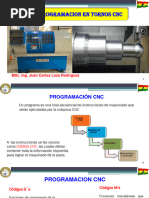 Tema 3.2 Programacion CNC para Tornos