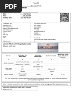 Pollution Under Control Certificate: Form 59