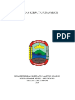 Dokumen Rencana Kerja Tahunan