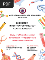 Chemistry Project Group5