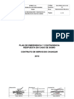 2.2. Plan de Emergencia y Contingencia en Caso de Sismo 2018