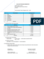  ANALISIS PROGRAM SEMESTER 1 Pendidikan Agama Islam