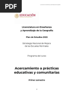 Acercamiento A Prácticas Educativas