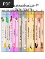 Programmation Maths 4eme-2020 2021