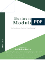 Business Module L1 - L3