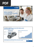 BASF Forschungspressekonferenz 2020 Battery Recycling