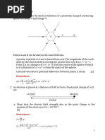 Topic 5.1 Electric Field - Paper II 2020 - Key