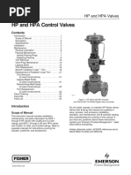 HP and HPA Valves