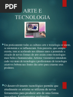 Arte e Tecnologia