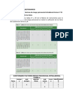 Procedimiento de Calificación y Resultados