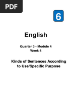 Quarter 3-Module 4 - English 6