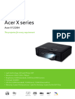 Acer x1228 Brochure