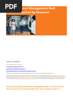 8 Performance Management Best Practices Backed by Research