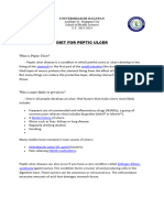 Group 4 Diet For Peptic Ulcer Pre and Post Op