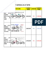 List Sepeda MTB 27-24