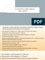 T - Accounts and Trial Balance - m10