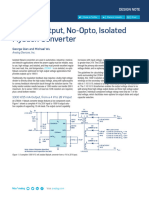 1000 V Output No Opto Isolated Flyback Converter