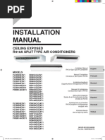 FLRN-EXV - FLQN-EXV - Installation Manuals - English