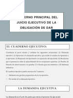 Cuaderno Ejecutivo - Juicio Ejecutivo