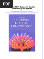 Ebook PDF Diagnostic Medical Parasitology 6th Edition PDF