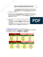 Articulos y Plurales en Italiano