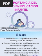 La Importancia Del Juego en Educación Infantil