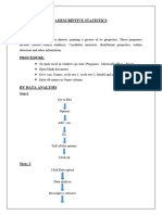 Descriptive Statistics