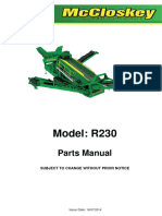 R230 Parts Manual