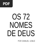 72 Nomes de Deus