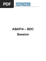 Apostila ABAP - BDC