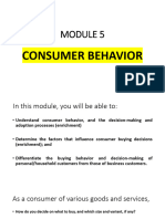 4 Consumer Behavior