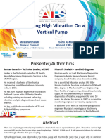 High Vibration On Vertical Pump