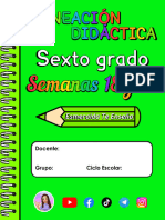 ? 6° S18-S19 - PLANEACIÓN DIDÁCTICA ? Esmeralda Te Enseña ?