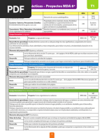 Secuencias Didacticas Proyectos 2023 6º T1