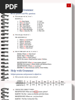 Help With Grammar