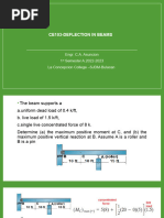 CE103 Deflection in Beams Nov.22 252022