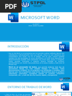 Microsoft Word Clase #1