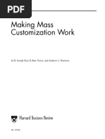 H BR Making Mass Customization Work