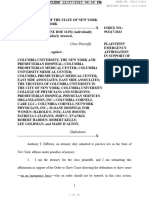 2023 Jane Doe 1236 Et Al V Columbia University Et Al Affidavit or Affirm 36-2