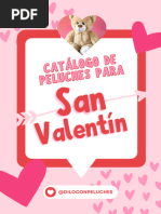 Catalogo de Peluches para San Valentin