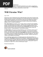 Will Ukraine Win - Project Syndicate