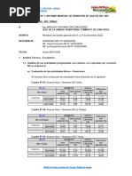 ANEXO #1, Informe Mensual de Rendicion de Gastos Del NEC DIC